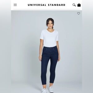 Universal Standard Women's Seine High Rise Jeans